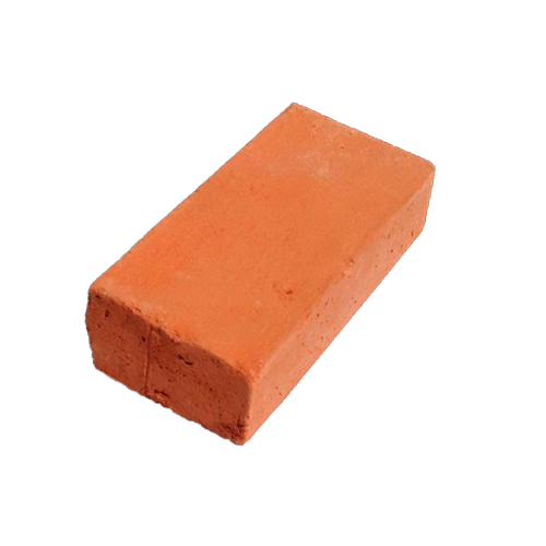 cuña de barro rojo